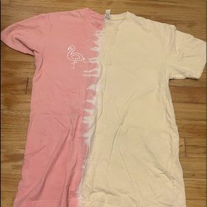 flamingo split the dye merch